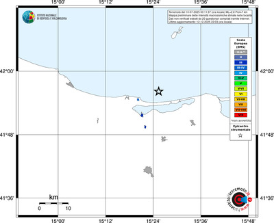 Mappa EMS - territori località