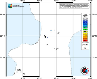 Mappa MCS - territori località