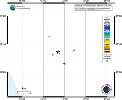 Mappa EMS - territori località
