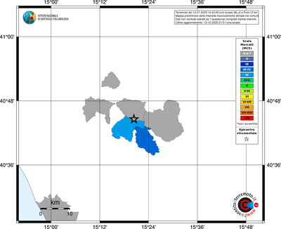 Mappa MCS - territori comuni