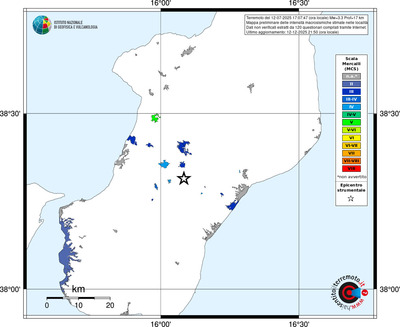 Mappa MCS - territori località