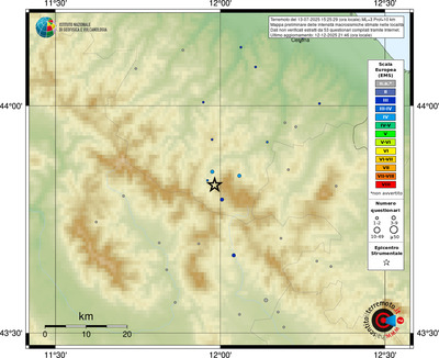 Mappa EMS - località
