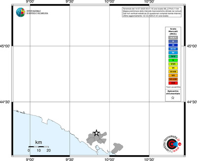 Mappa MCS - territori comuni