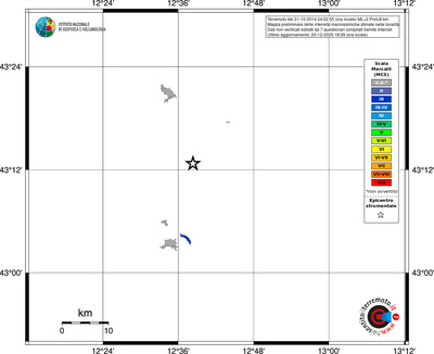 Mappa MCS - territori località