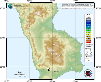 Mappa EMS - località