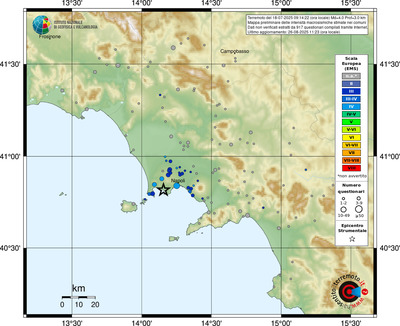 Mappa EMS - comuni