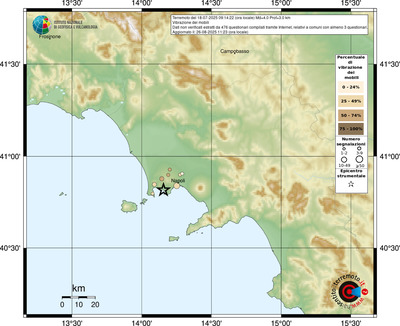 Mappa comuni con almeno 3 questionari