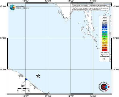 Mappa EMS - territori località