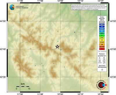 Mappa MCS - località