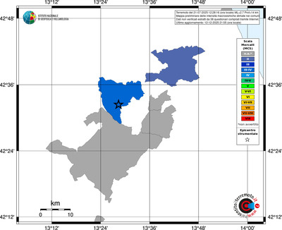 Mappa MCS - territori comuni