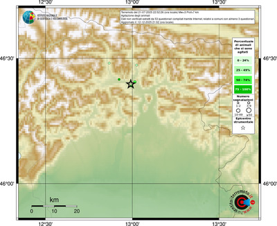 Mappa comuni con almeno 3 questionari