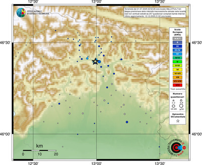 Mappa EMS - località