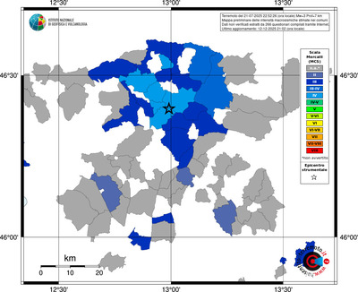 Mappa MCS - territori comuni