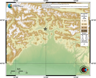 Mappa comuni con almeno 3 questionari