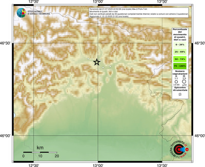 Mappa comuni con almeno 3 questionari