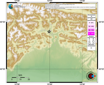 Mappa comuni con almeno 3 questionari