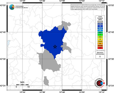 Mappa EMS - territori comunali