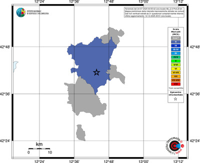 Mappa MCS - territori comuni