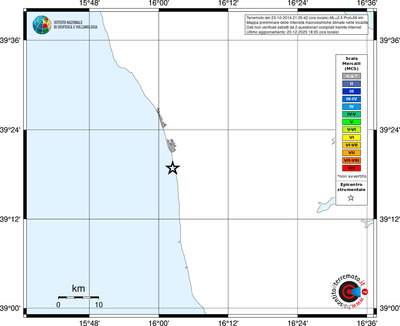 Mappa MCS - territori località