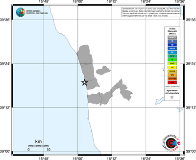 Mappa MCS - territori comuni