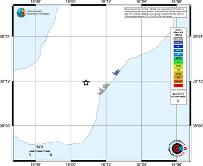 Mappa MCS - territori località