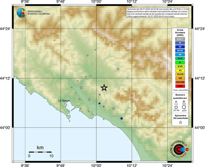 Mappa EMS - comuni