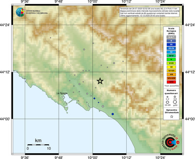 Mappa EMS - località