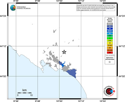 Mappa MCS - territori località