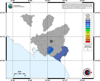 Mappa MCS - territori comuni