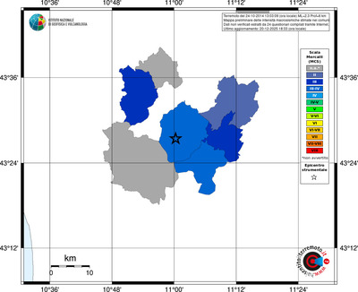 Mappa MCS - territori comuni