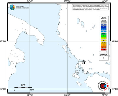 Mappa MCS - territori località
