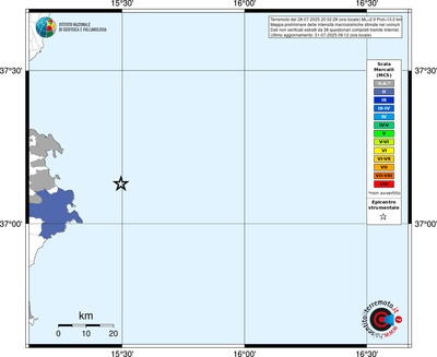 Mappa MCS - territori comunali