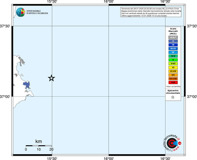 Mappa MCS - territori località