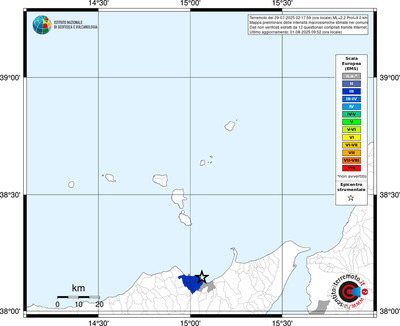 Mappa EMS - territori comunali