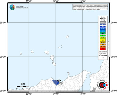 Mappa MCS - territori comunali