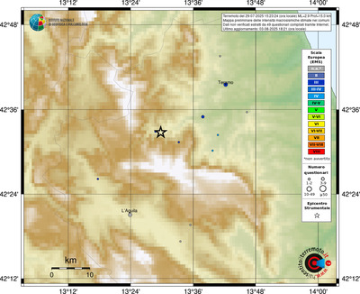 Mappa EMS - comuni
