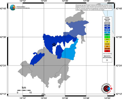 Mappa MCS - territori comuni