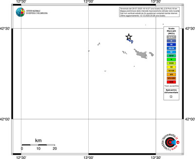 Mappa MCS - territori località