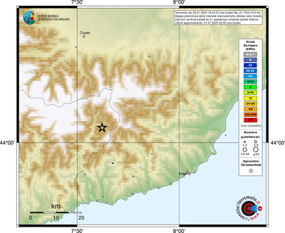 Mappa EMS - località