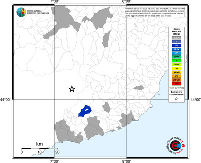 Mappa MCS - territori comunali