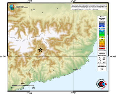 Mappa EMS - località