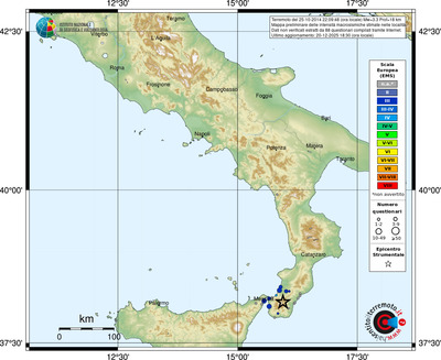 Mappa EMS - località