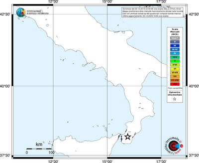 Mappa MCS - territori località