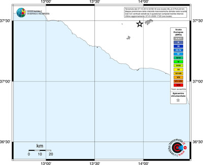 Mappa EMS - territori località