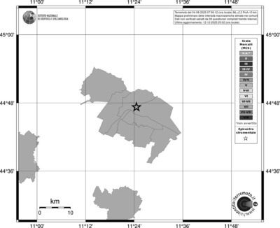 Mappa MCS - territori comuni