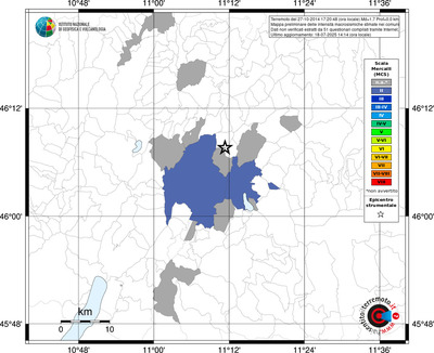Mappa MCS - territori comunali