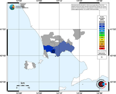 Mappa EMS - territori comuni