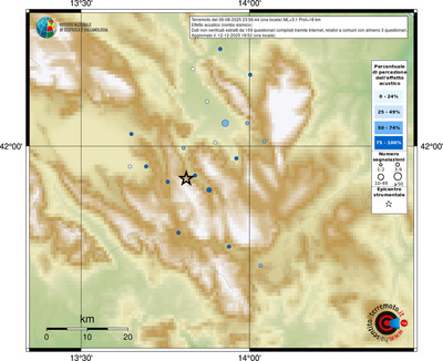 Mappa comuni con almeno 3 questionari