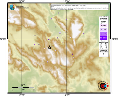 Mappa comuni con almeno 3 questionari