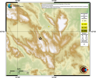Mappa comuni con almeno 3 questionari